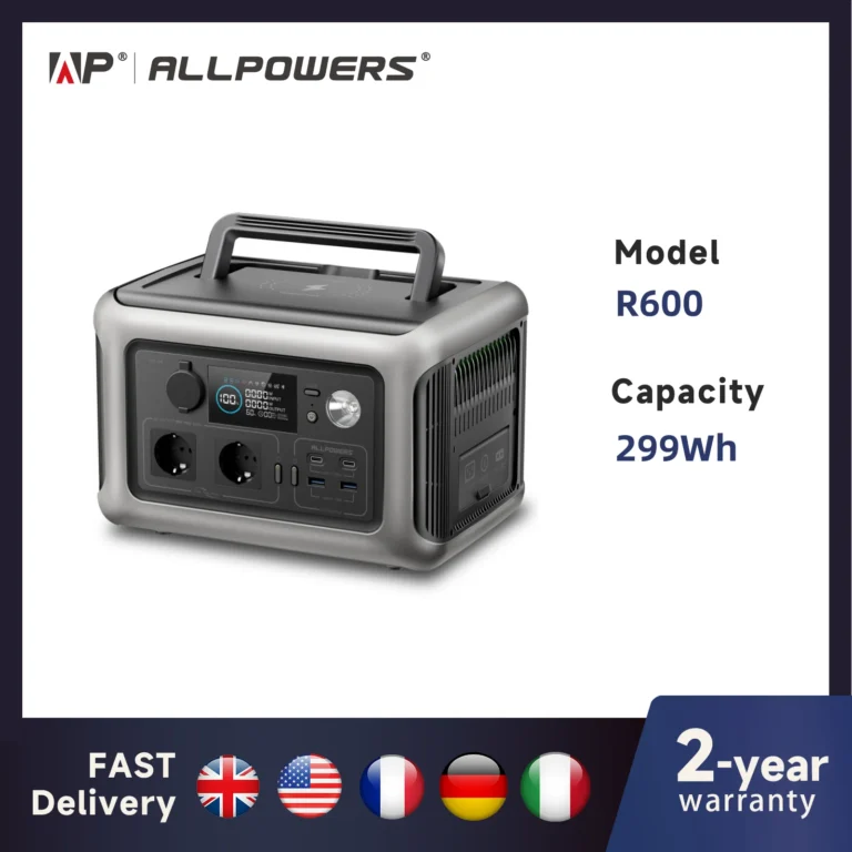 ALLPOWERS Estación de energía portátil R600, batería LiFeP04 de… — 174.10 EUR €