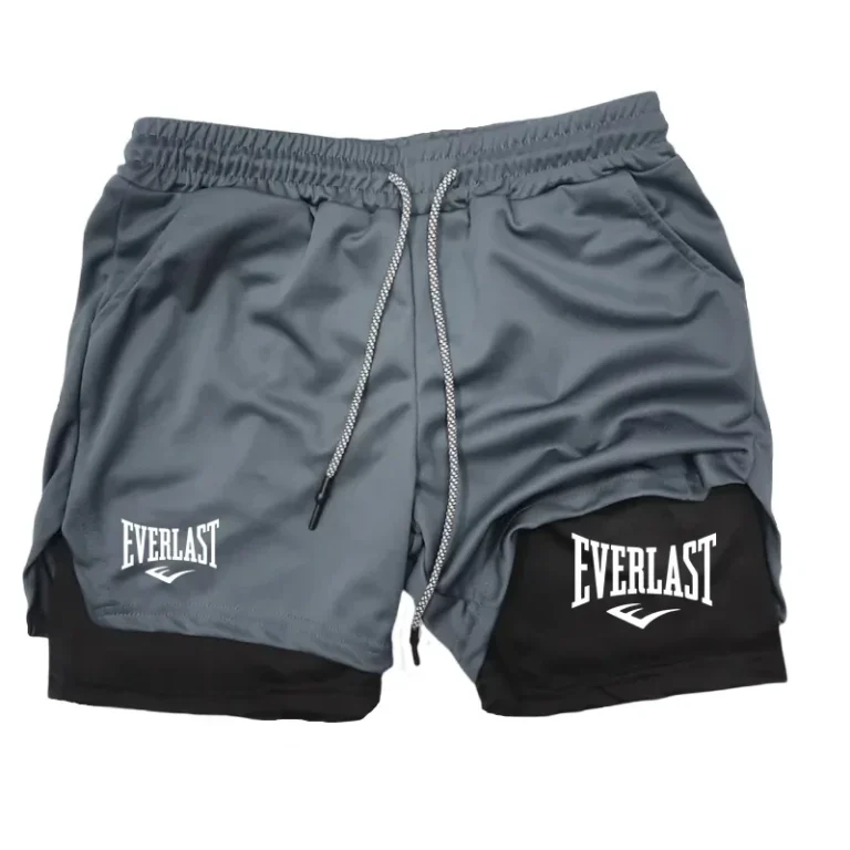 Pantalones Cortos Deportivos 2 en 1 para Hombre, Pantalones Cortos… — 6.53 EUR €