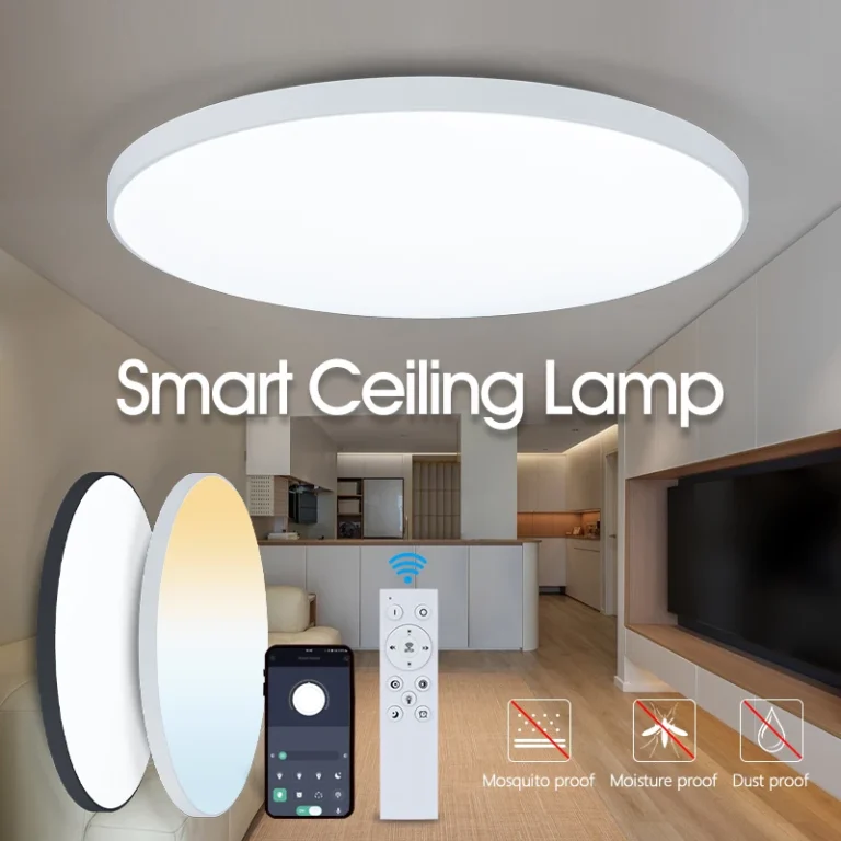 Lámparas de techo LED inteligentes 50W 80W aplicación remota de… — 28.89 EUR €