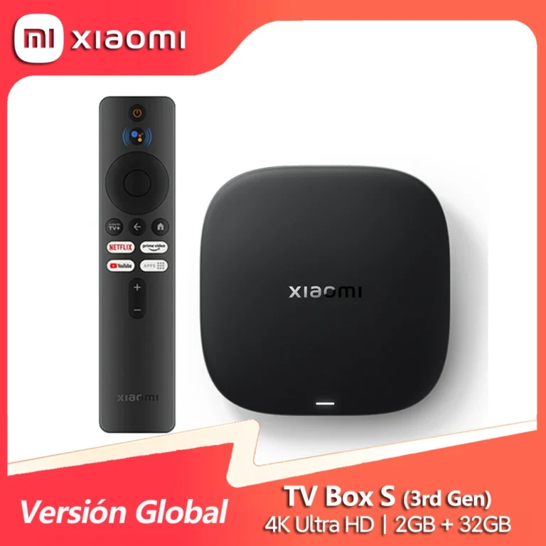 Xiaomi TV Box S (3rd Gen) 2+32GB, 4K Ultra HD, Chromecast, Wi-Fi 6… — 35.52 EUR €