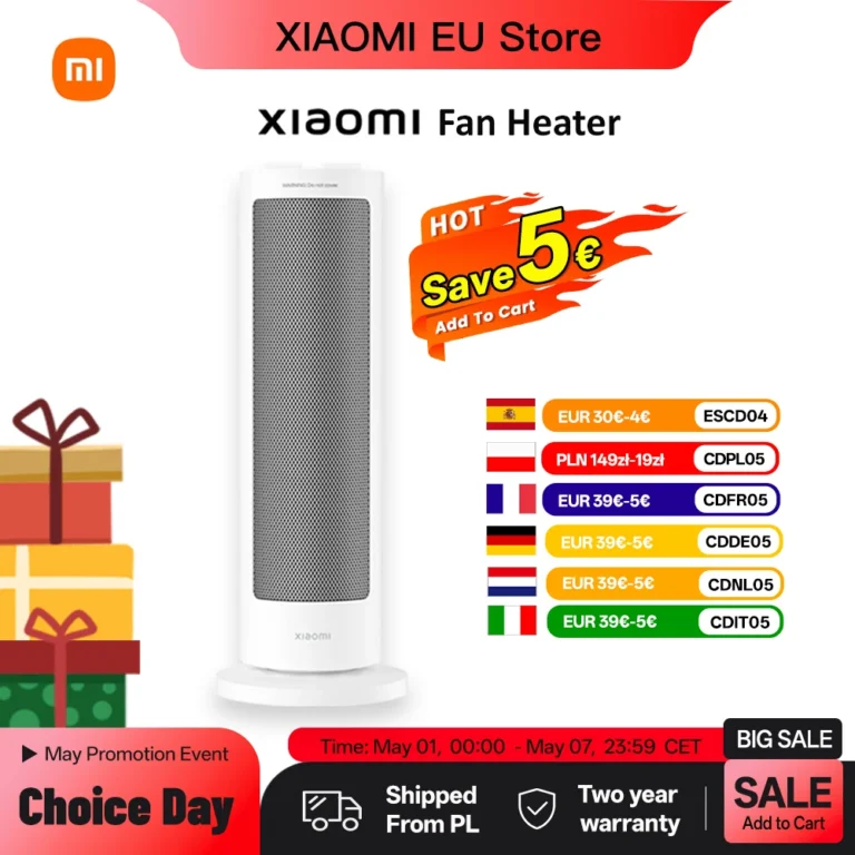 Calentador de ventilador XIAOMI, calentador de ventilador eléctrico… — 45.01 EUR €