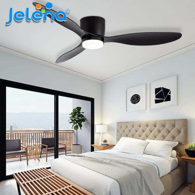 Jelena-ventiladores de techo de 52 pulgadas, ventilador de techo LED… — 53.87 EUR €