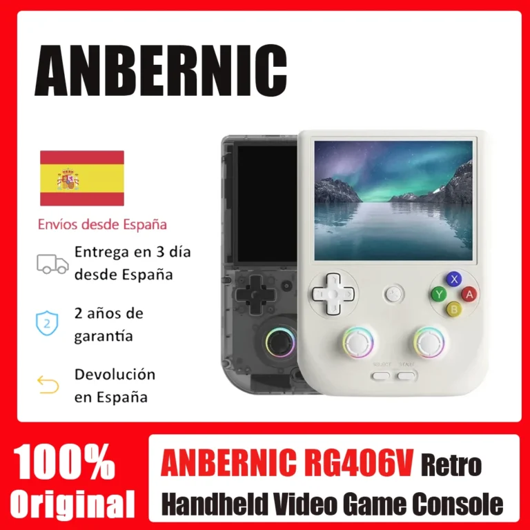 Anbernic-consola de juegos Retro portátil RG406V, pantalla… — 183.87 EUR €