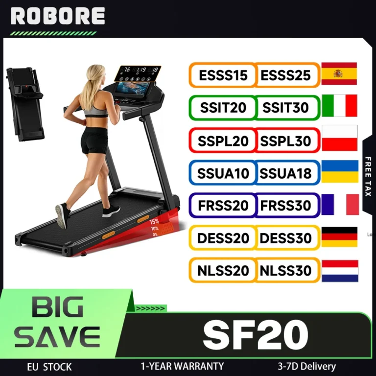 ROBORE SF20 con Inclinación del 15%, Caminadora Plegable para el… — 183.22 EUR €