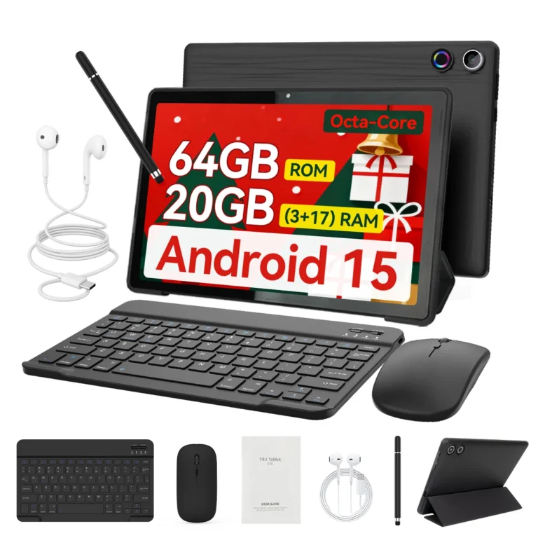 Tablet URAO de 10 Pulgadas, Android 15, Octa-Core, 20GB RAM, 64GB… — 58.49 EUR €