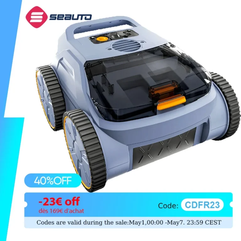 Aspiradora para Piscinas Seauto SAT20, 150 Minutos de… — 176.87 EUR €