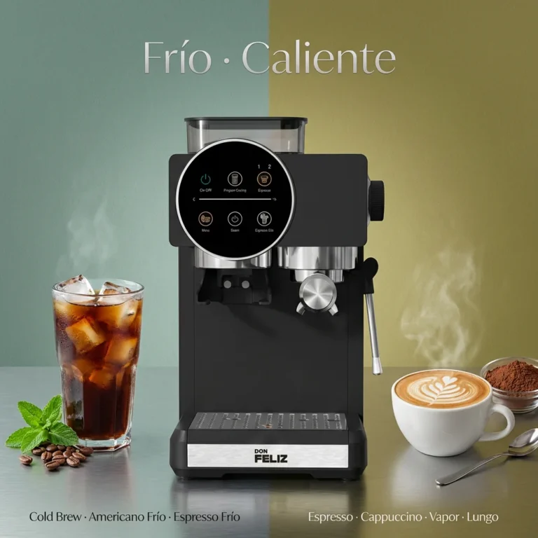 Máquina de Café Espresso Profesional con Molinillo Integrado, 20… — 169.71 EUR €