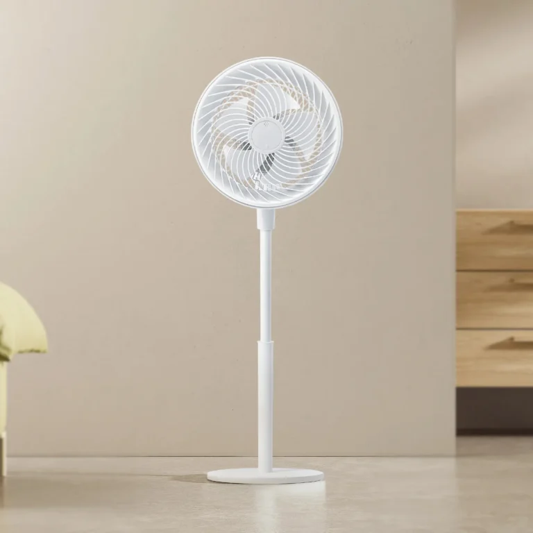 Ventilador de Pie 10” 85W Silencioso, Oscilación 90°, Altura… — 29.67 EUR €