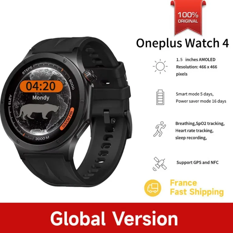 Nuevo Reloj Inteligente OnePlus Watch 4 con Pantalla AMOLED de 1.5”… — 267.10 EUR €