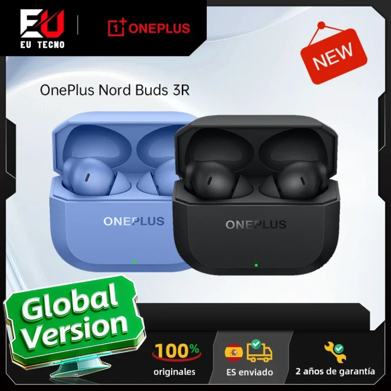 Auriculares OnePlus Nord Buds 3R, controladores dinámicos de 12,4… — 28.38 EUR €