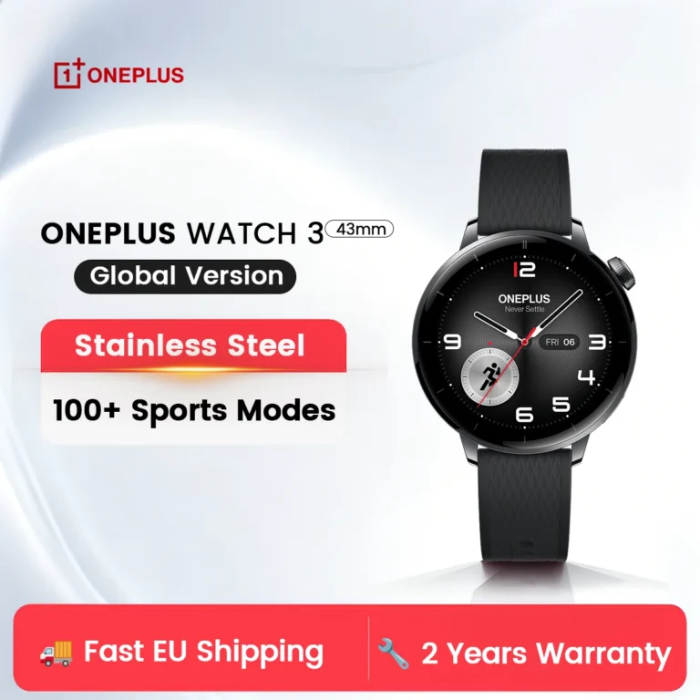Reloj Inteligente OnePlus Watch 3 de 43 mm, Versión Global, Sistema… — 160.99 EUR €