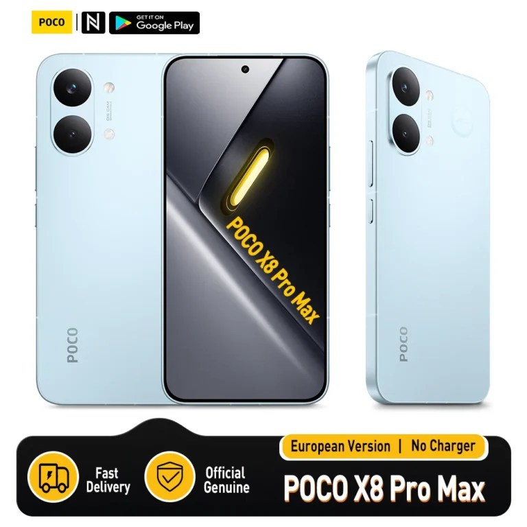 POCO X8 Pro Max 5G Versión Europea 256GB/512GB 6.83″ AMOLED 1.5K… — 435.79 EUR €