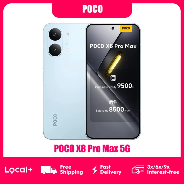 POCO X8 Pro MAX 5G 12GB 256GB 512GB NFC Smartphone Dimensity 9500s… — 430.02 EUR €