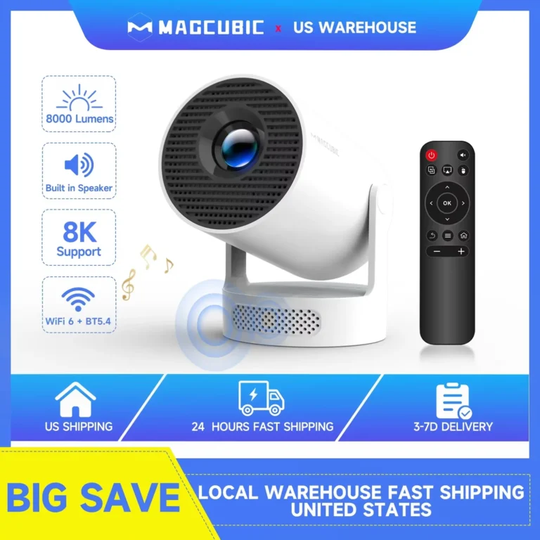 Proyector Portátil Magcubic HY300 Pro+ 8K Android 14, 8000 Lúmenes… — 42.24 EUR €