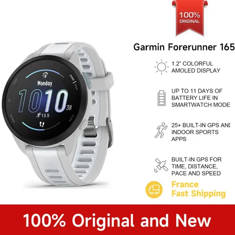 GARMIN Forerunner 165 pulse ox sensor de seguimiento del estrés… — 184.61 EUR €