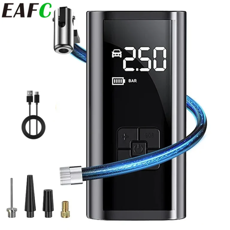 Car Wireless Air Pump Air Compressor Tire Ball Inflator LED Light… — 13.53 EUR €
