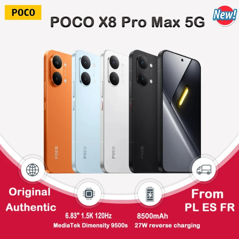 POCO X8 Pro MAX – Teléfono Inteligente de 6.83 Pulgadas, Dimension… — 416.16 EUR €