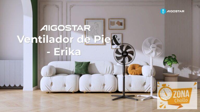 Aigostar Ventilador de Pie Silencioso con 7 aspas, diámetro 43 cm… — 36.99 €