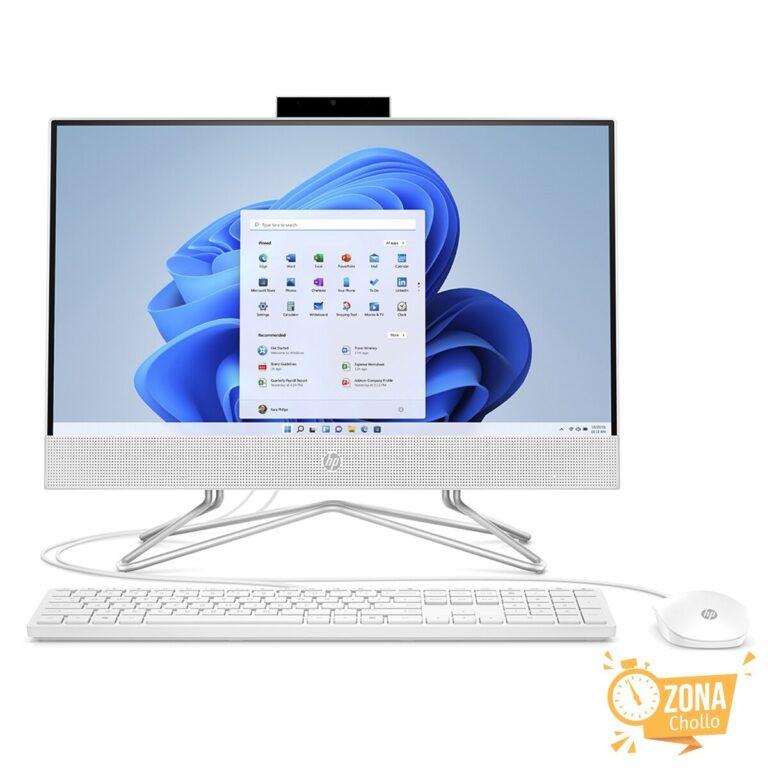 All in One HP 22-dd2000ns, Intel Celeron, 8GB, 256GB SSD, 21,5″, W11… — 169 € -32%