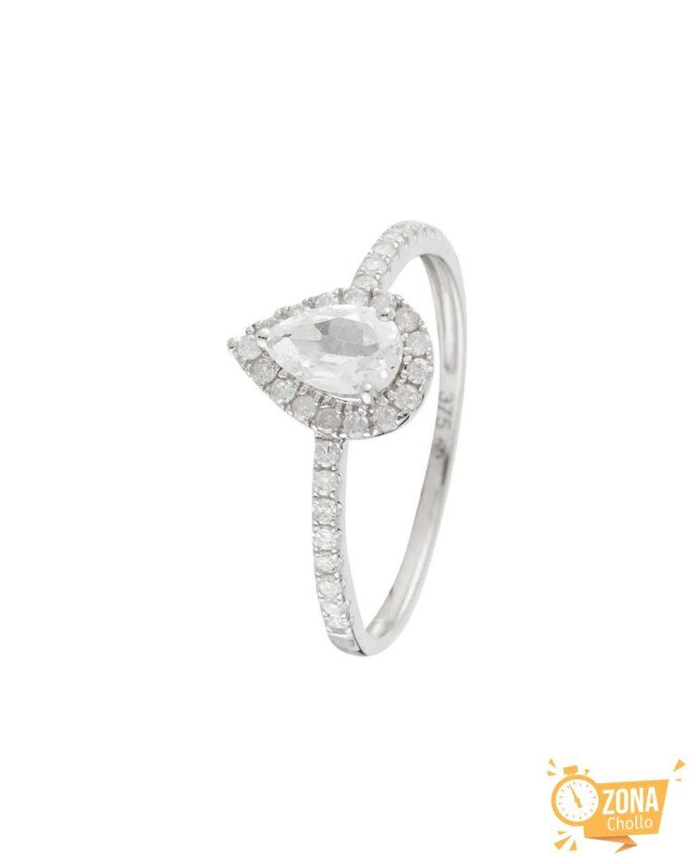Anillo «Pescara» D 0,202/32 White Topaze 0,825/1 — 259,00€ € -82%