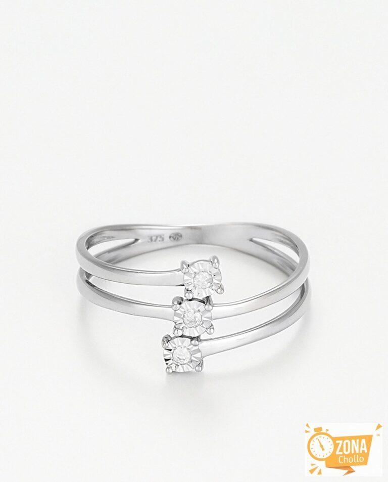 Anillo «Nous Trois» D0,03/3 — 209,00€ € -83%