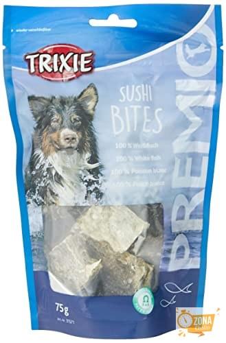 TRIXIE Snack PREMIO Sushi Bites, 75 g, Pescado Blanco, Perro — 3,32 € -53%
