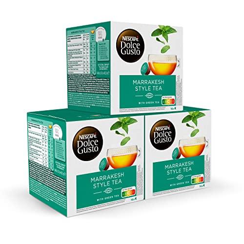 37% DESCUENTO NESCAFÉ Dolce Gusto Té Marrakesh Cápsulas de Café, 48… — 9,82 € -37%