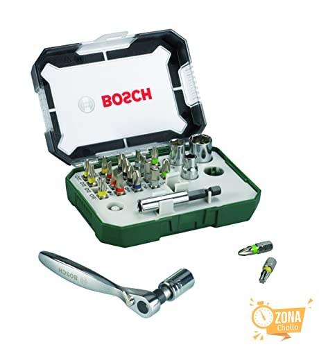 Bosch Professional 2607017322 Puntas de Destornillador + Trinquete… — 9,99 € -51%