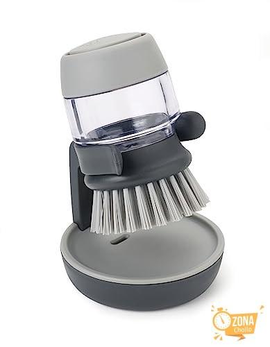 Joseph Joseph 85005 Cepillo Dispensador, Gris, 8.8 x 9.5 x 13.5 cm — 10,46 € -30%