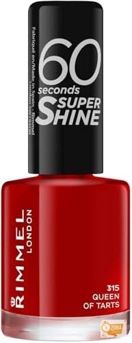 Rimmel London 60 Seconds Super Shine Esmalte de Uñas, Queen Of Tarts… — 1,65 € -55%