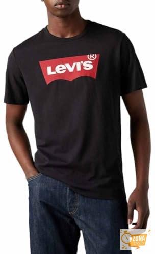 Levi’s Graphic Set in Neck T Shirt, Graphic H215 Hm Black, L Hombre