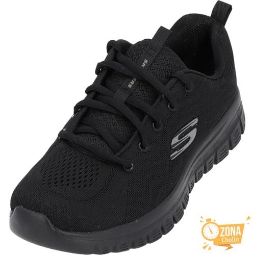 Skechers Graceful Get Connected Regular, Zapatillas Mujer, Black… — 35,97 € -48%