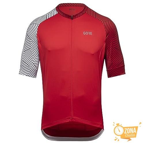 GOREWEAR Maillot C5, Red/White, L — 48,64 € -51%