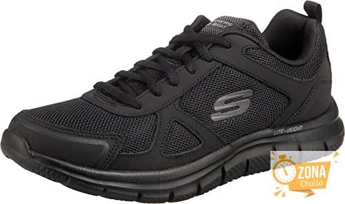 Skechers Track scloric 52631 bbk, Zapatillas para Hombre, Negro… — 37,99 € -45%