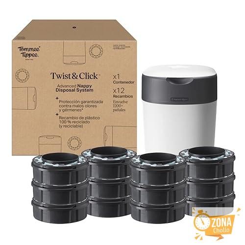 Tommee Tippee Contenedor para Pañales Avanzado Twist and Click… — 52,23 € -41%