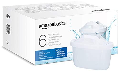 44% DESCUENTO Amazon Basics Cartuchos filtrantes de Agua, 6 Unidad… — 16,89 € -44%