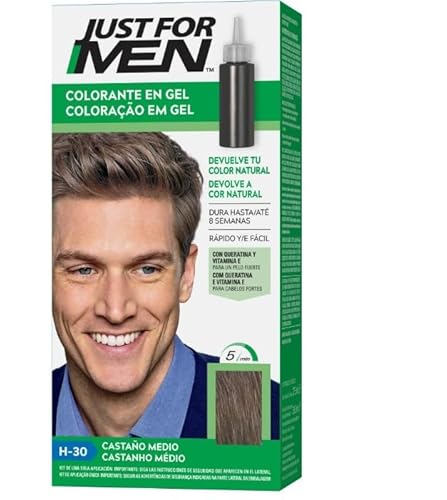 Just For Men Tinte Colorante en Gel, Coloración Masculina, Cubre Las… — 9,99 €