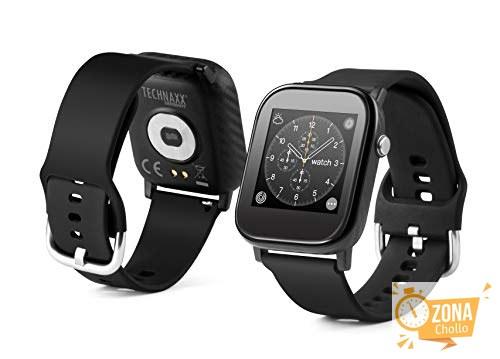 Reloj inteligente Technaxx con medición de temperatura TX SW6HR… — 12,49 €