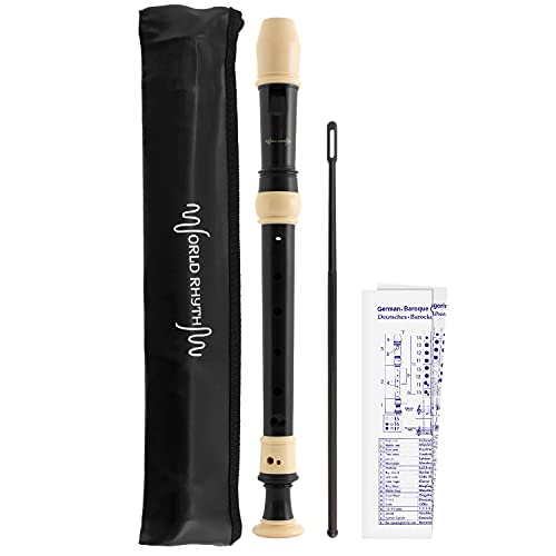 73% DESCUENTO World Rhythm WR 805 Flauta escolar con bolsa, varilla… — 2,87 € -73%