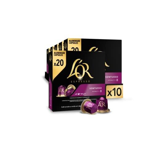 22% DESCUENTO L’OR Espresso Cápsulas de Café Sontuoso | Intensidad 8… — 64,17 € -22%