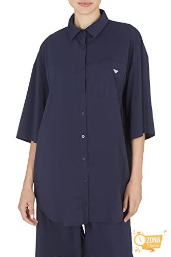 Emporio Armani Camiseta de Manga Corta para Mujer, Marine, L — 39,27 €