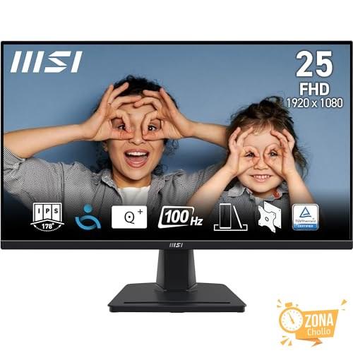 MSI Pro MP252 Monitor Profesional Full HD de 24,5″ Panel IPS 1920 x… — 69,00 € -46%