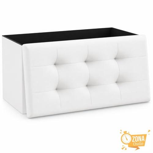 T LOVENDO.ES Puff o Banco de almacenaje Plegable | Taburete… — 17,05 €