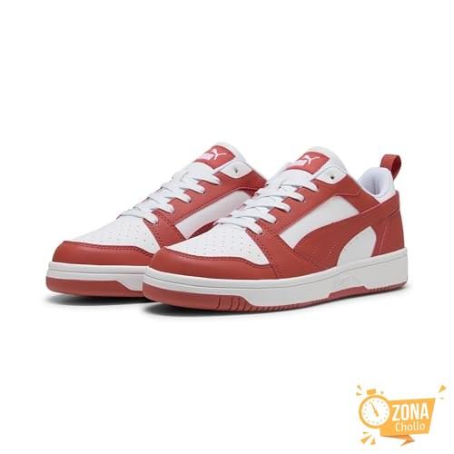 PUMA Rebound V6 Low, Zapatillas Unisex Adulto, Puma White Red Fire… — 33,00 € -49%