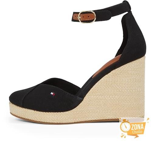 Tommy Hilfiger Alpargatas de cuña Mujer Flag Closed Toe con Correa… — 45,81 € -54%