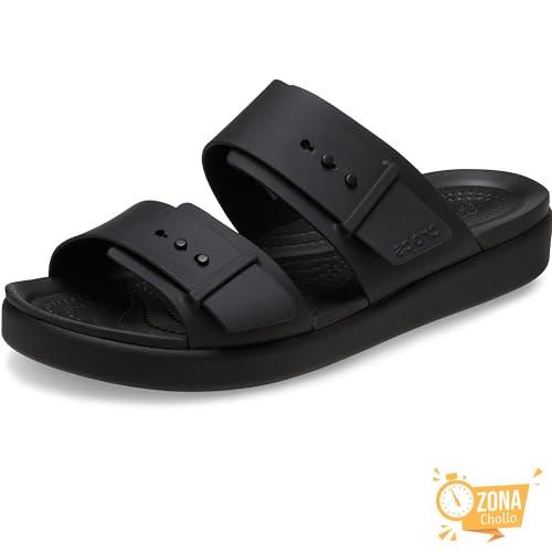 Crocs Brooklyn Buckle Low , Sandalias Mujer, Negro, 36/37 EU — 23,10 € -53%