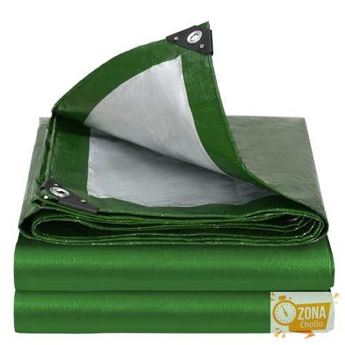 Velway Lona Impermeable Exterior 2x3m 100g/m² con Ojales Resistente… — 7,99 €