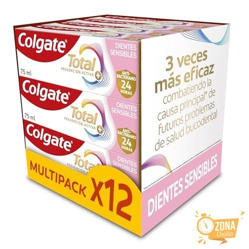 Colgate Total Prevención Activa + Dientes Sensibles Pasta de dientes… — 27,93 € -38%