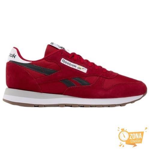 Reebok Zapatillas clásicas Unisex de Piel, Color Rojo y Gris 6/FTWR… — 54,95 € -50%