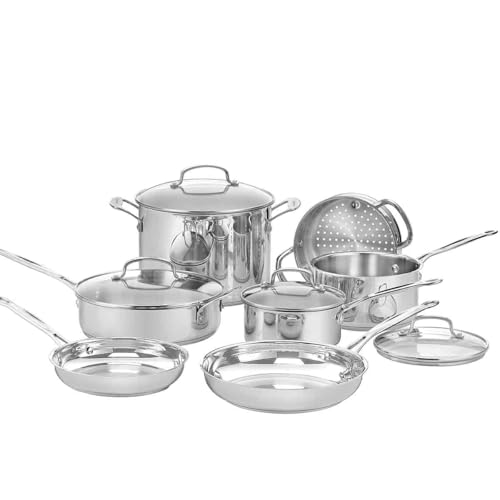 52% DESCUENTO Cuisinart® Chef’s Classic™ batería de cocina 11 piezas… — 119,90 € -52%